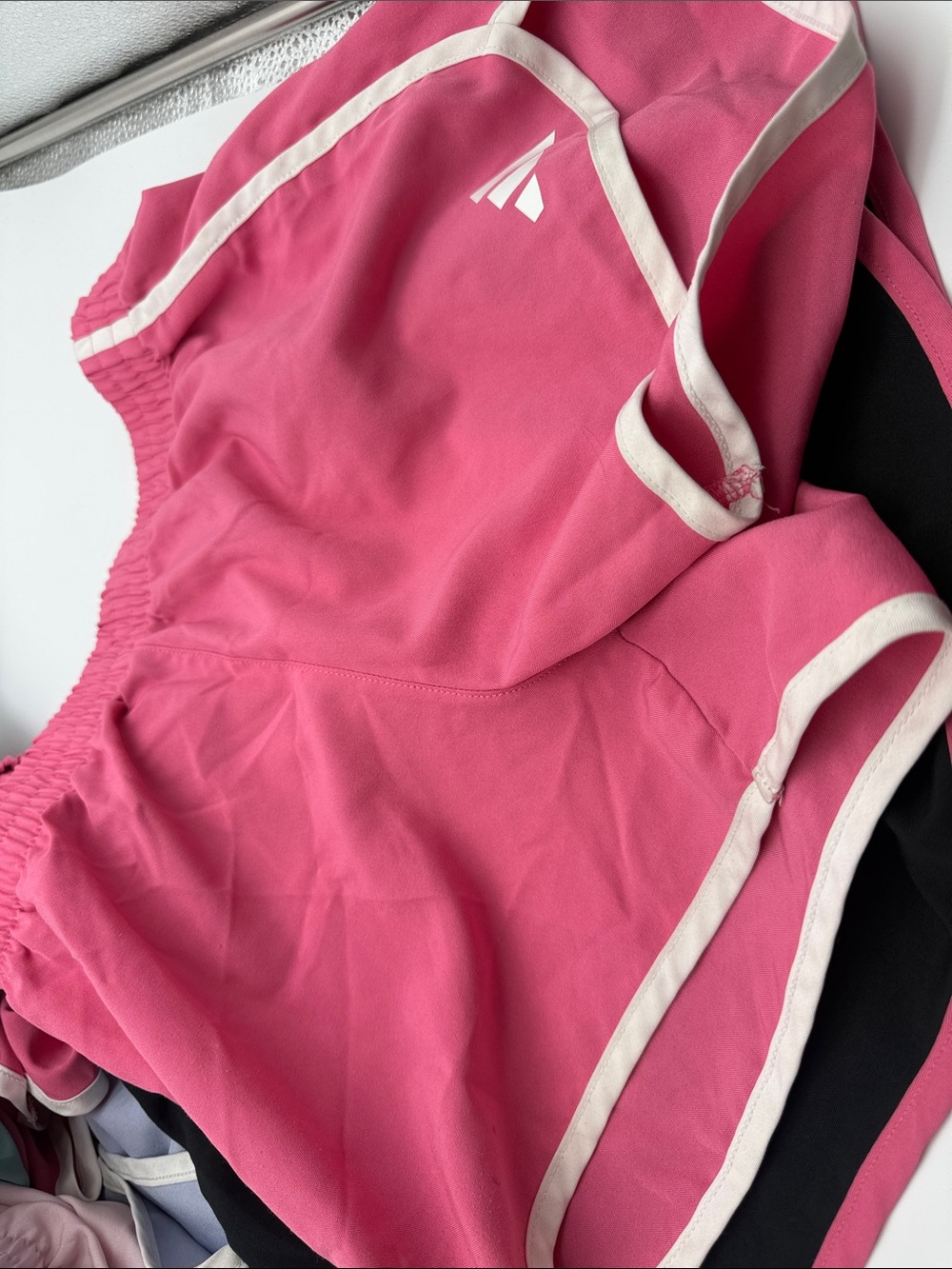 Adidas Girls Size 14 Kids Large Athletic Shorts Lot of 7 - Picture 16 of 16